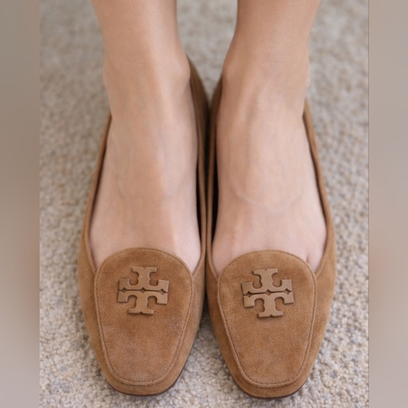 Tory Burch Shoes - Tory Burch Tan Suede Flats